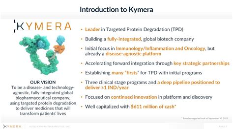 WATERTOWN, Mass. . Kymera therapeutics stock